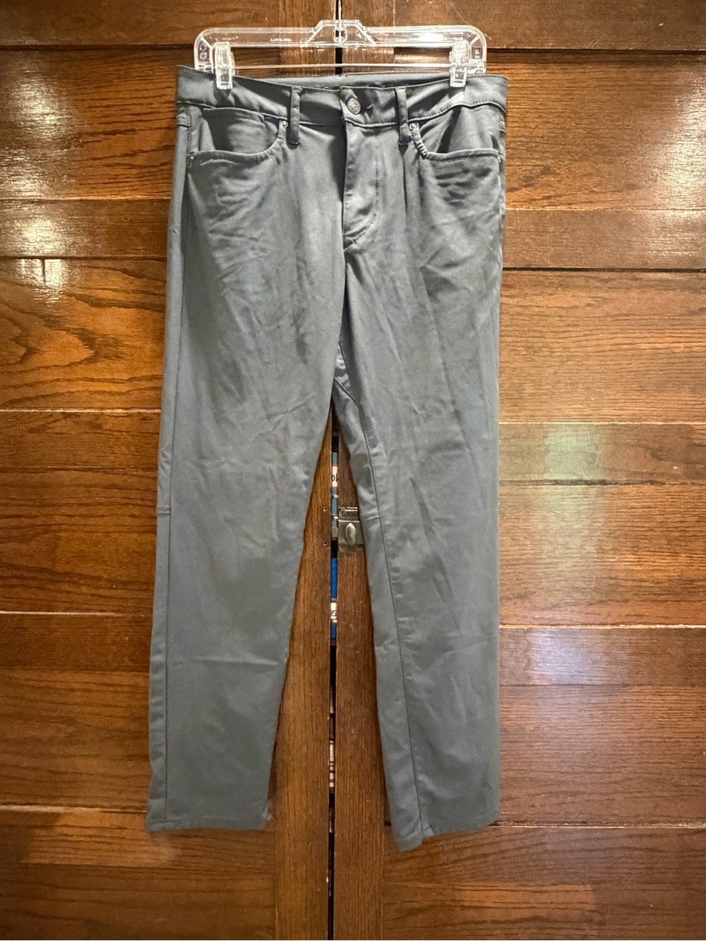American eagle 31x30 active flex Slim Straight pants Gray technical stretch hike